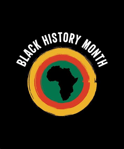 Black history month logo illustration design 17193393 Vector Art at ...