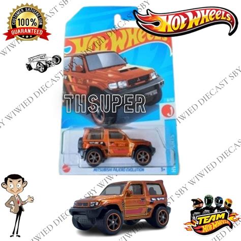 Hot Wheels Super Th Ths Mitsubishi Pajero Jeep Collector Edition Rare Shopee Malaysia