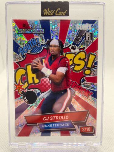 2023 Wild Card Alumination Limited Edition Comix CJ Stroud RC Rookie