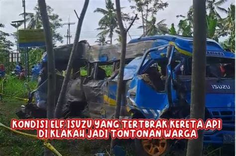 Ada Pesan Di Balik Peristiwa KA Probowangi Vs Isuzu Elf Mesin Mati Di