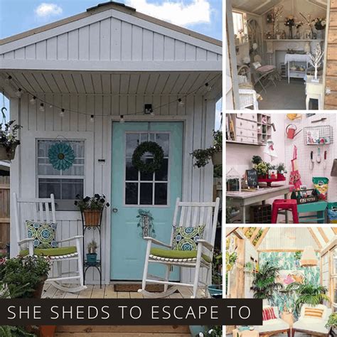 17 Fabulous She Shed Ideas You Need To See Garden Shed Interiors