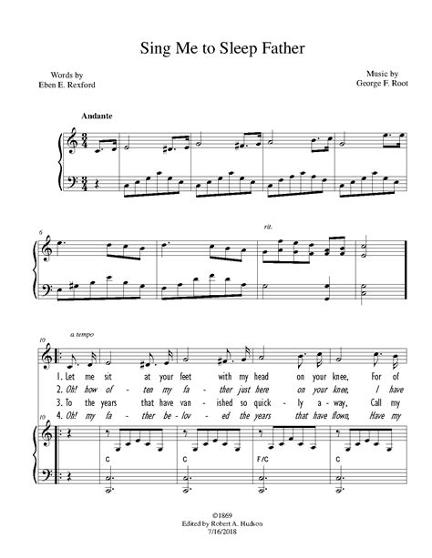 Sing Me to Sleep Father (Root, George Frederick) - IMSLP
