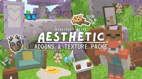 Minecraft Pe Very Aesthetic Addons Texture Packs Cute Foods New