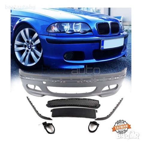 Предна M Technik Ii броня за Bmw E46 Sedancombi Facelift 2001 2005 в