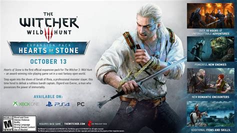 The Witcher Wild Hunt Hearts Of Stone Dlc Xbox One G Nstig Preis