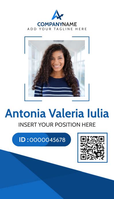 id card corporate badge Template | PosterMyWall