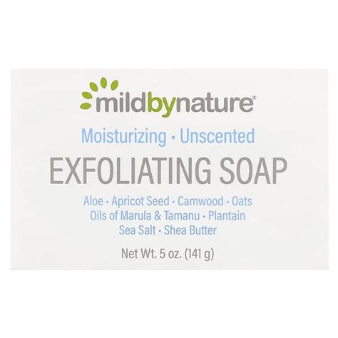 Mild By Nature Exfoliating Bar Soap Unscented Oz G