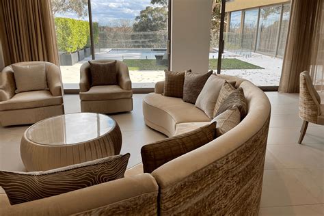 Australian Made Curved Modular Sofa Mark Alexander