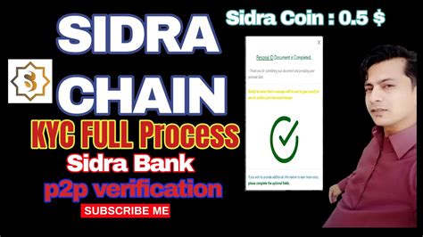 Sidra Chain Kyc Verification Sidra Mining Kyc Submit Kaise Kare Youtube