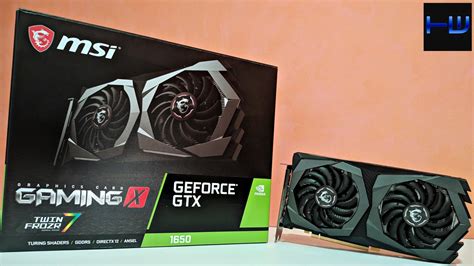 Review MSI GTX 1650 Gaming X 4G Hardwadictive