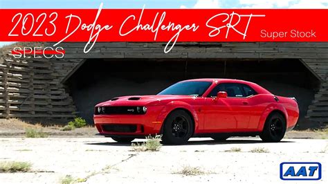 Dodge Challenger Srt Super Stock This Is The Deal Youtube