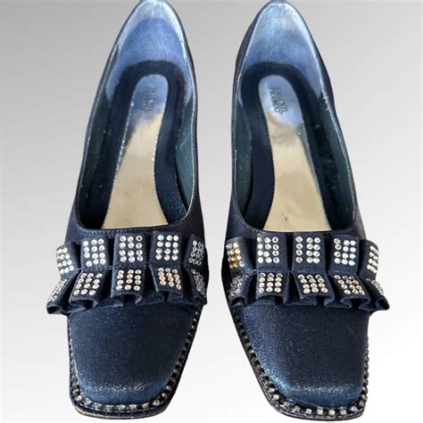 Valenti Franco High Heel Blue Shoes Gem