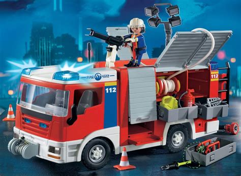 PLAYMOBIL Fire Engine Construction Set | Schepen, Piraten