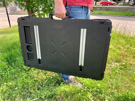 Верстак складной Keter Job Made Portable Table, черный/серый: продажа ...