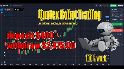 Quotex Robot Signal Very Easy Automated Trading Youtube