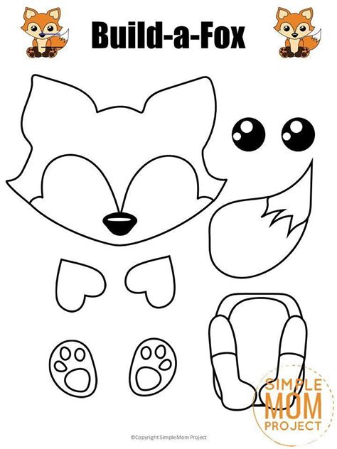 Printable Fox Template