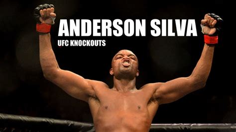 UFC Knockouts Anderson Silva Vs Vitor Belfort YouTube