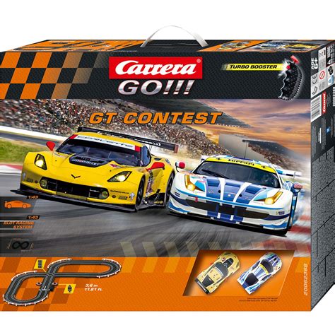 Carrera GO!!! GT Contest Slot Racing Set at Hobby Warehouse