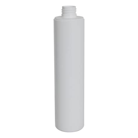 Oz White Hdpe Cylindrical Sample Bottle With Neck Cap Sold