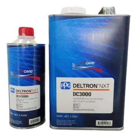 Kit Dc3000 Deltron Ppg Barniz Transparente Y Catalizador Envío gratis