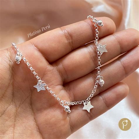 Pulsera De Plata Cassiopeia Platino Per