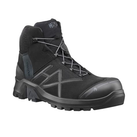 Haix Connexis Safety Gtx Mid Black Black S Connexis Boots With