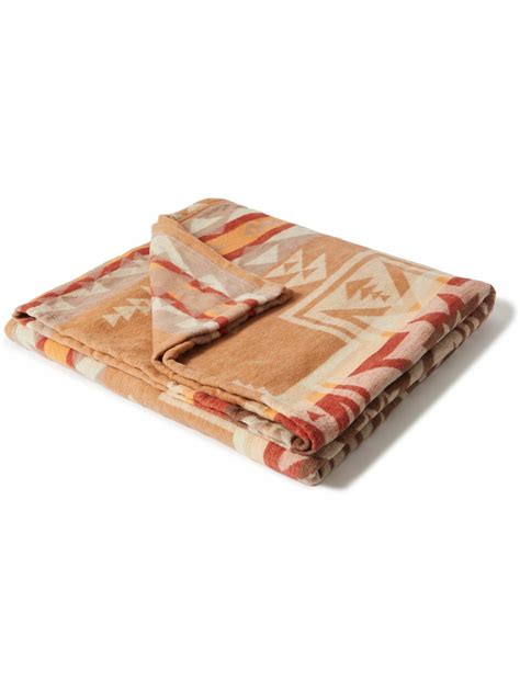 Pendleton Organic Cotton Jacquard Blanket Pendleton