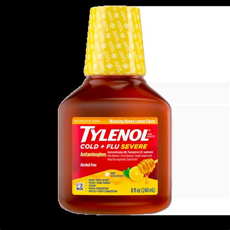 Extra Strength Severe Cough Sore Throat Nighttime Liquid Tylenol®