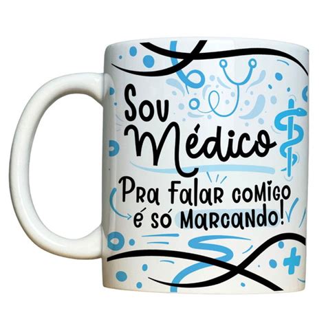 Caneca Medicina Médico Melhor do Mundo Elo7 Produtos Especiais