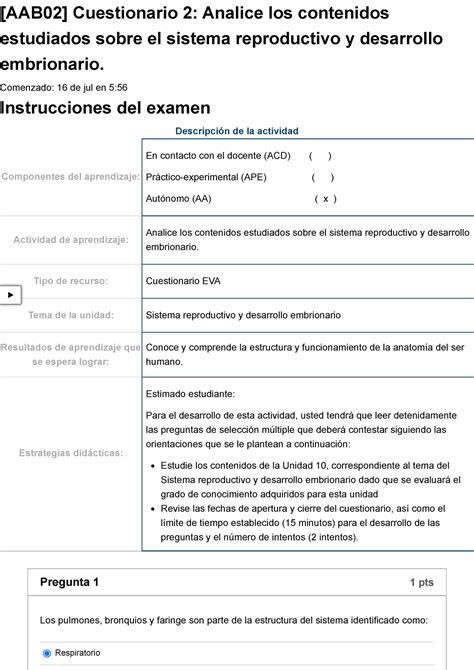 Examen AAB02 Cuestionario 2 Analice Los Contenidos Estudiados Sobre