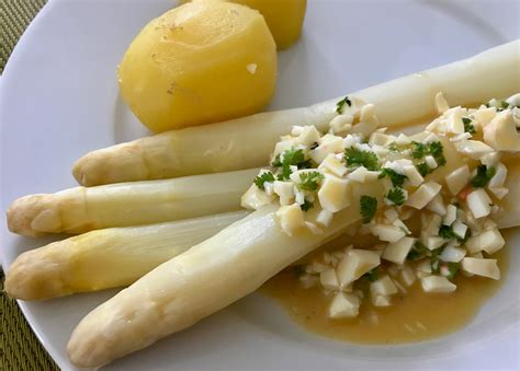 Lust Auf Lecker Ei Vinaigrette Zu Spargel