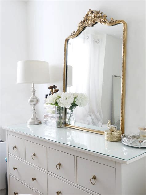 How To Decorate A Dresser Mirror - Mirror Ideas