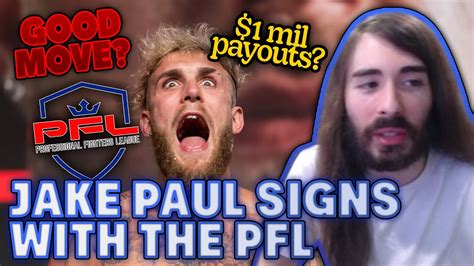 Jake Paul Signs To The Professional Fighters League Youtube