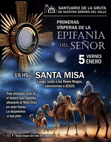 Celebración de Reyes en los dos santuarios marianos los horarios La