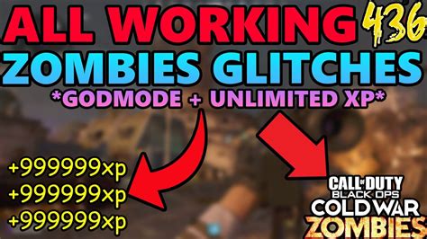 New All Working Zombies Glitches Season Cold War Unlimited Xp And