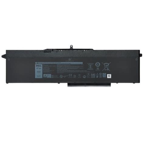 Dell 6 Cell 97 Wh Lithium Ion Replacement Battery For Select Laptops