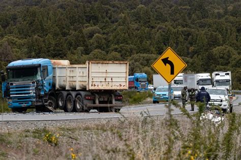 Por la trágica colisión cortaron la circulación de forma total en Ruta