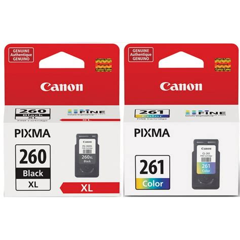 Canon Pg 260 Xl High Yield Black Ink Cartridge 3706c001 Cl 261