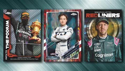 2021 Topps Chrome Formula 1 Checklist Hobby Box Info Release Date