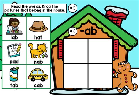 CVC Word Families Boom Cards With Audio Distance Learning Made By