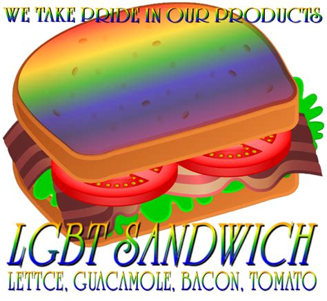 Slap The Penguin: Celebrate LGBT Pride Month with a sandwich