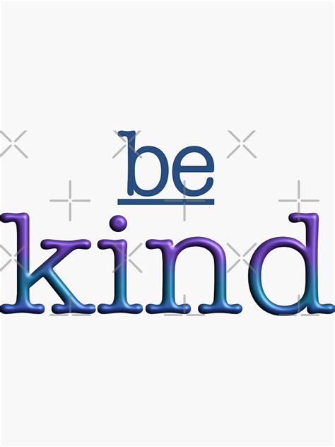 kind word art sticker  sale  inspire redbubble