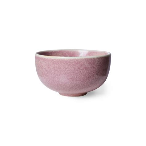 HKliving Chef Ceramics Kom Ø 10 7 cm Rustic Pink kopen Shop bij fonQ