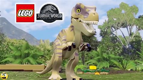 LEGO Jurassic World FILHOTE TIRANOSSAURO REX YouTube