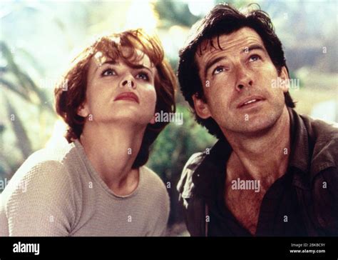 Izabella Scorupco Pierce Brosnan James High Resolution Stock