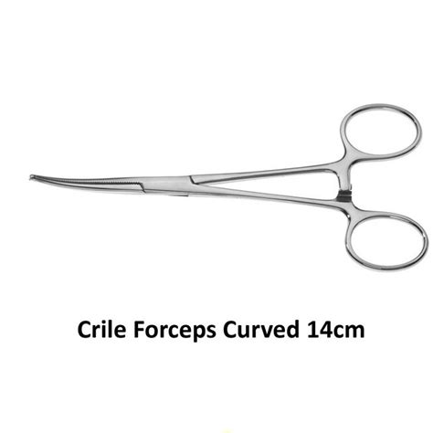 CRILE ARTERY FORCEPS CURVED 14CM Stainless Steel Shopee Malaysia