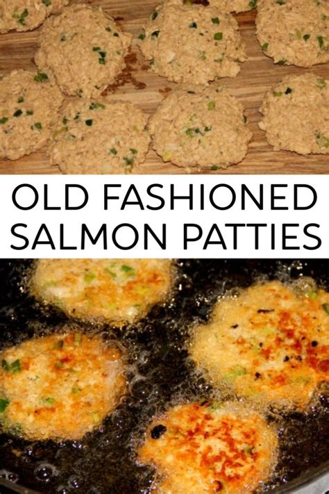 Old Fashioned Salmon Patties Recipe Easiest Way To Make Delicious Old Fashioned Salmon Patties