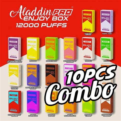 Aladdin Enjoy Box Puffs Disposable Pod Relx Sg Vape Shop