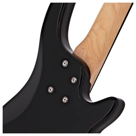 Guitare Basse Chicago Cordes Pour Gaucher Par Gear Music Trans Red