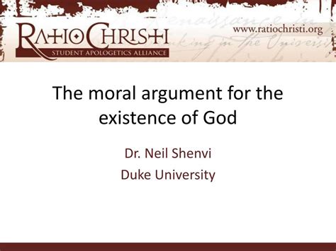 Ppt The Moral Argument For The Existence Of God Powerpoint